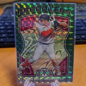 2021 Panini Mosaic - Juan Soto - Green Prizm - Producers